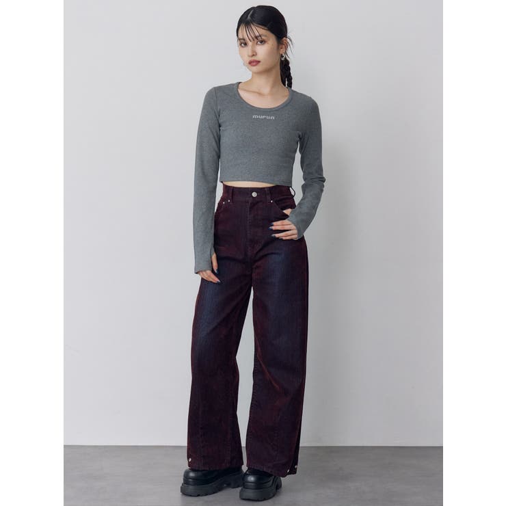 HOTFIXロゴテレコトップス | MURUA | 詳細画像28 