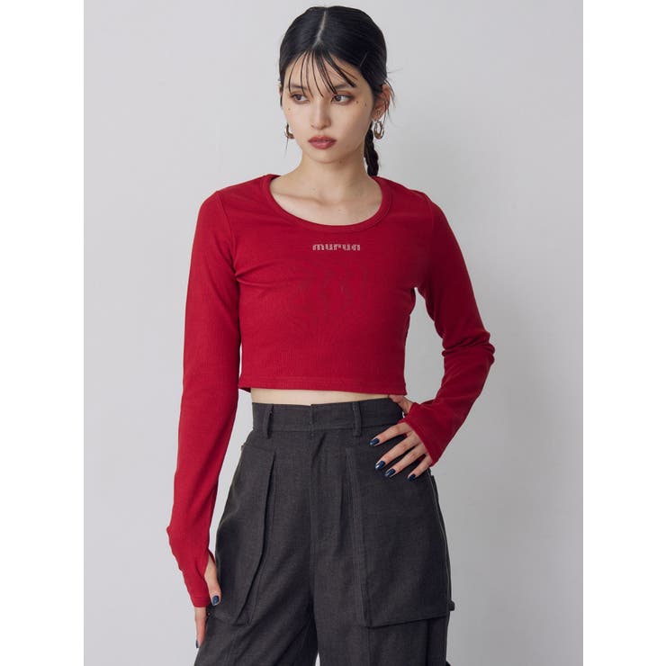 HOTFIXロゴテレコトップス | MURUA | 詳細画像29 