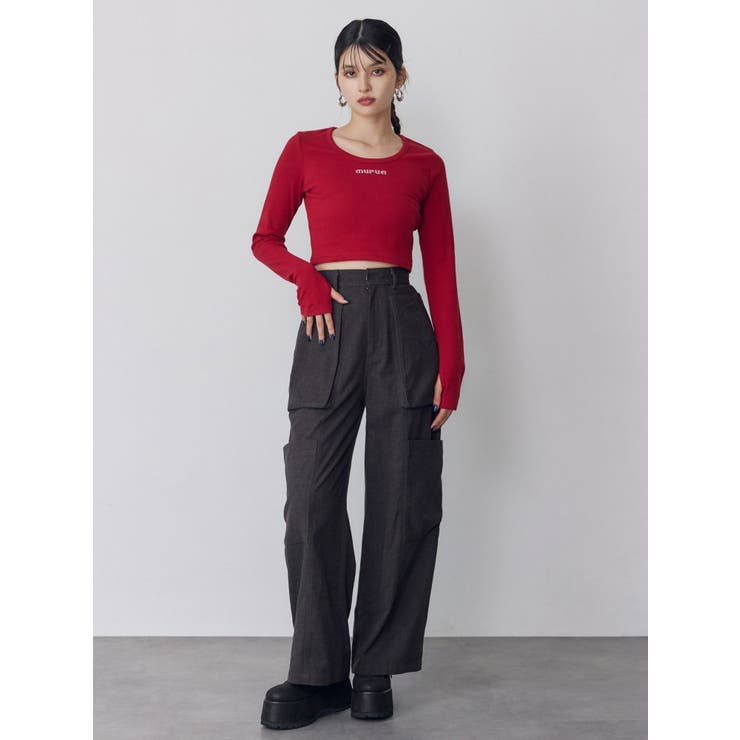 HOTFIXロゴテレコトップス | MURUA | 詳細画像32 