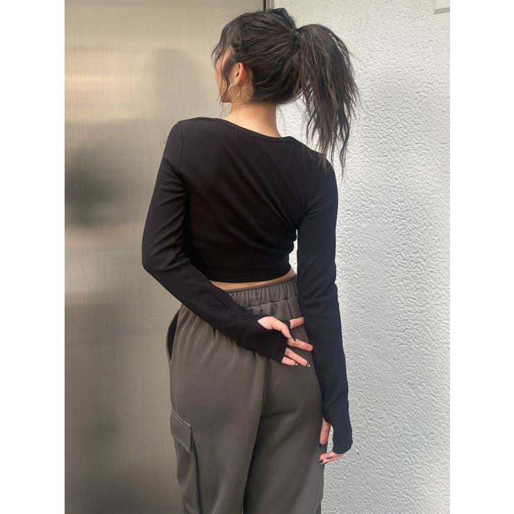 HOTFIXロゴテレコトップス | MURUA | 詳細画像37 