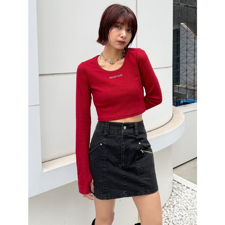 HOTFIXロゴテレコトップス | MURUA | 詳細画像44 