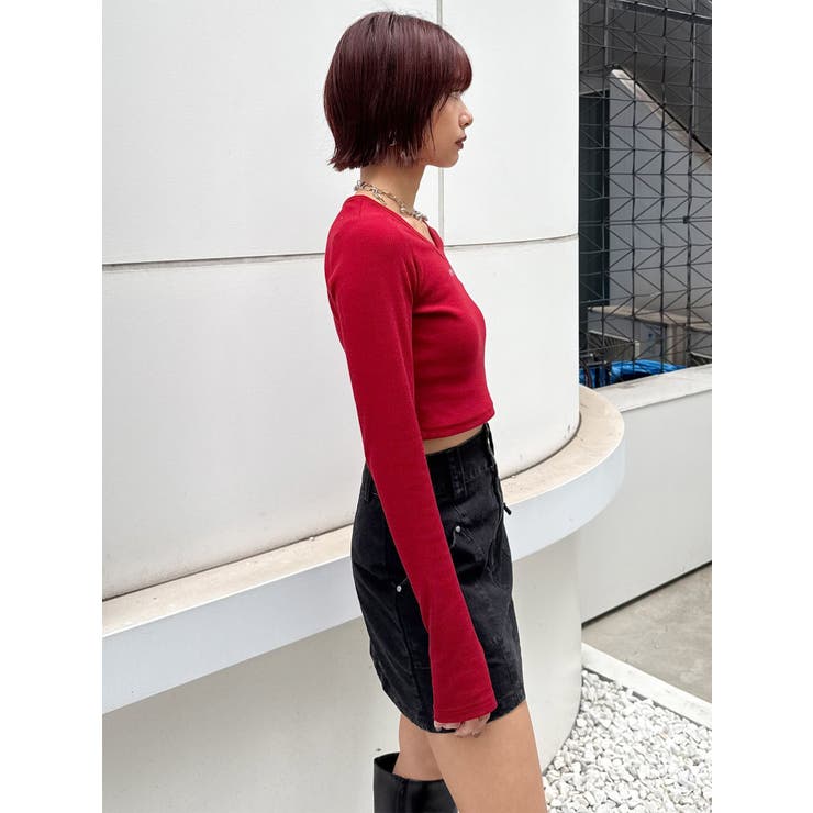 HOTFIXロゴテレコトップス | MURUA | 詳細画像47 