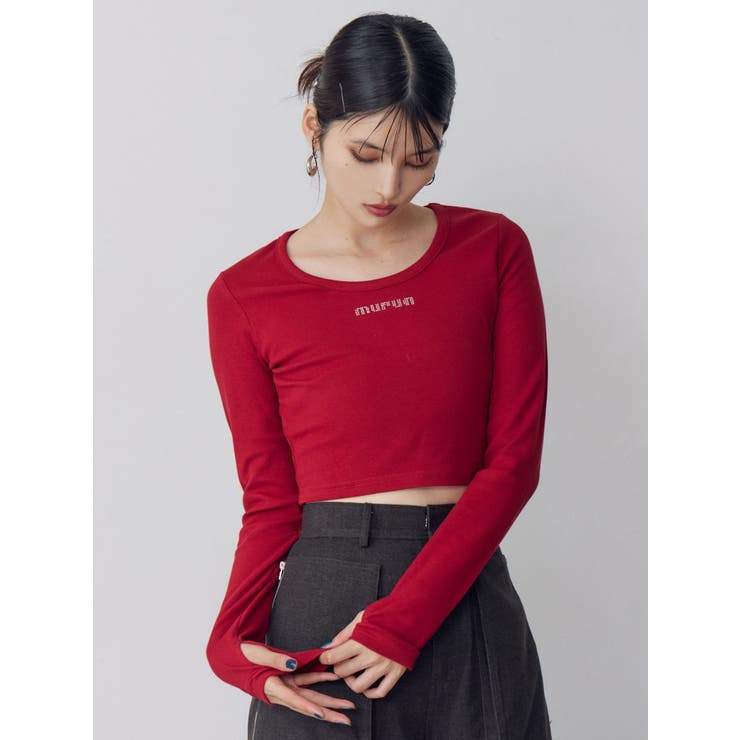 HOTFIXロゴテレコトップス | MURUA | 詳細画像5 