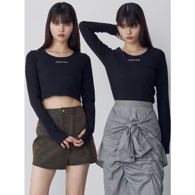 HOTFIXロゴテレコトップス | MURUA | 詳細画像6 