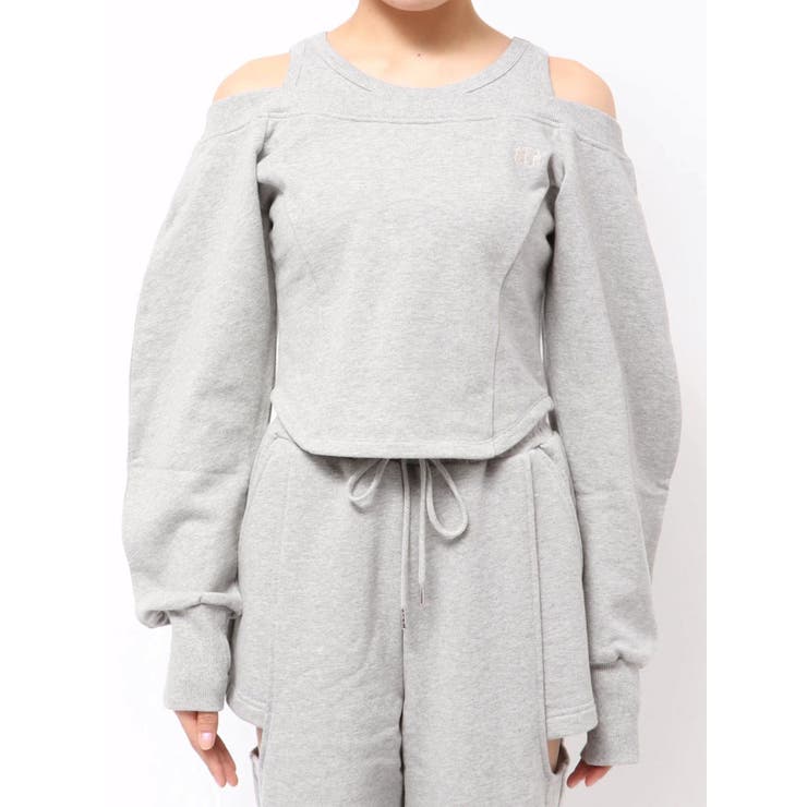 タンクレイヤードスウェットトップス | MURUA | 詳細画像13 