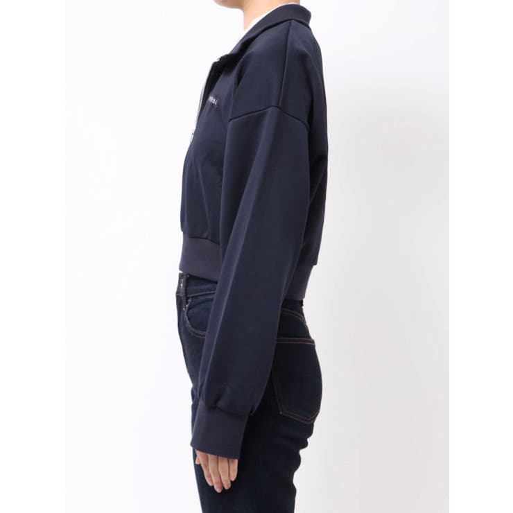 シャツレイヤードハーフジップスウェット | MURUA | 詳細画像35 