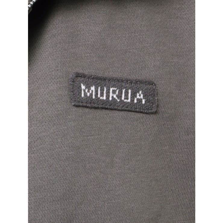 シャツレイヤードハーフジップスウェット | MURUA | 詳細画像45 