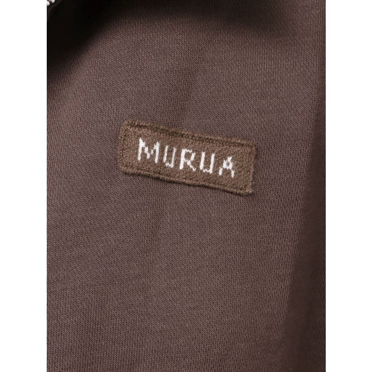 シャツレイヤードハーフジップスウェット | MURUA | 詳細画像46 