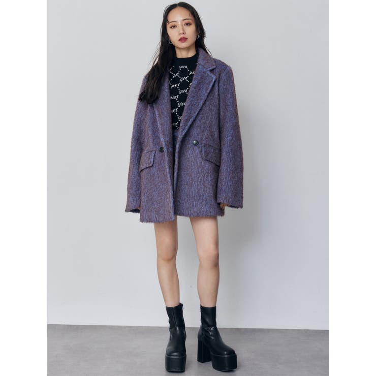 シャギーテーラードコート【セット販売対象】 | MURUA | 詳細画像13 