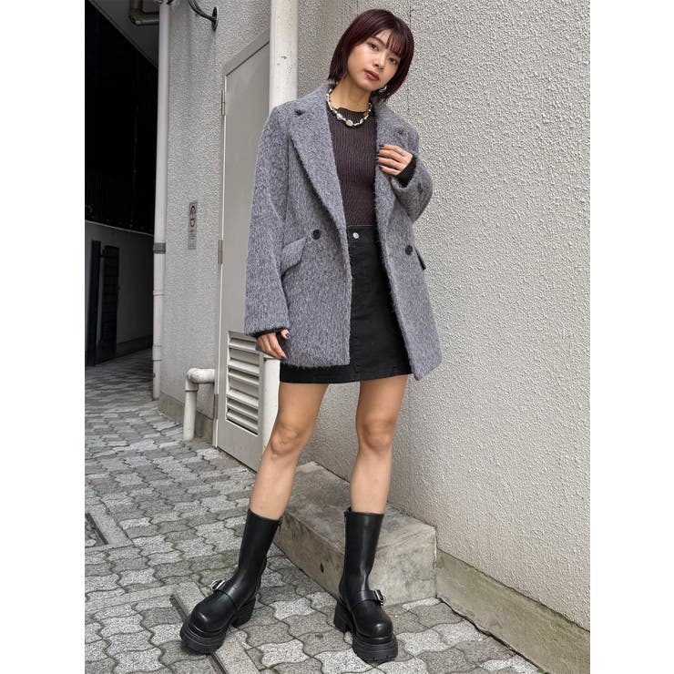 シャギーテーラードコート【セット販売対象】 | MURUA | 詳細画像17 