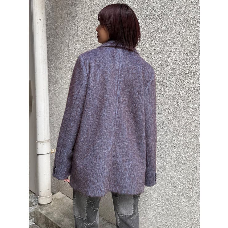 シャギーテーラードコート | MURUA | 詳細画像25 