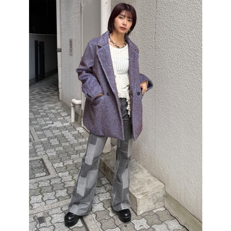 シャギーテーラードコート | MURUA | 詳細画像26 