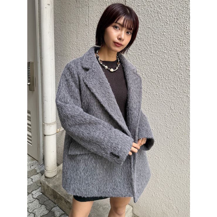 シャギーテーラードコート | MURUA | 詳細画像27 