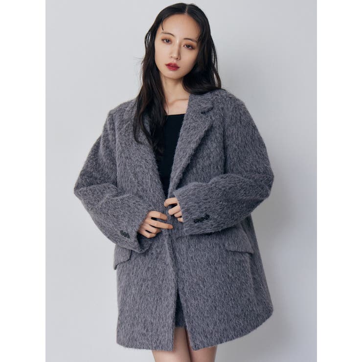 シャギーテーラードコート【セット販売対象】 | MURUA | 詳細画像3 