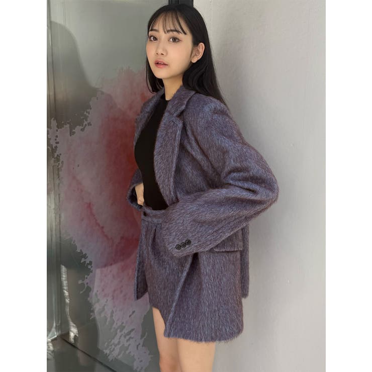 シャギーテーラードコート | MURUA | 詳細画像34 