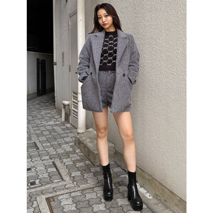 シャギーテーラードコート【セット販売対象】 | MURUA | 詳細画像7 