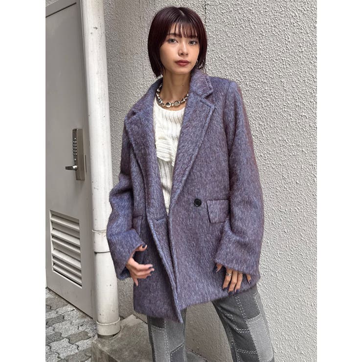 シャギーテーラードコート【セット販売対象】 | MURUA | 詳細画像8 