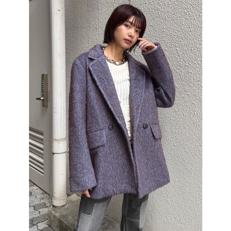 シャギーテーラードコート【セット販売対象】 | MURUA | 詳細画像9 