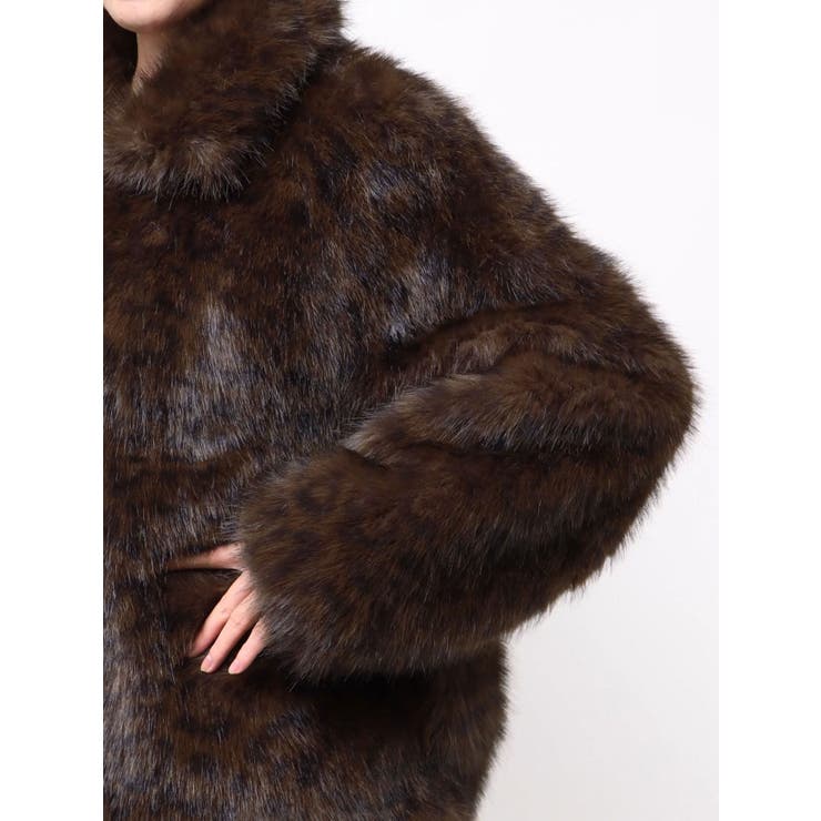 レオパードフェイクファーコート | MURUA | 詳細画像39 