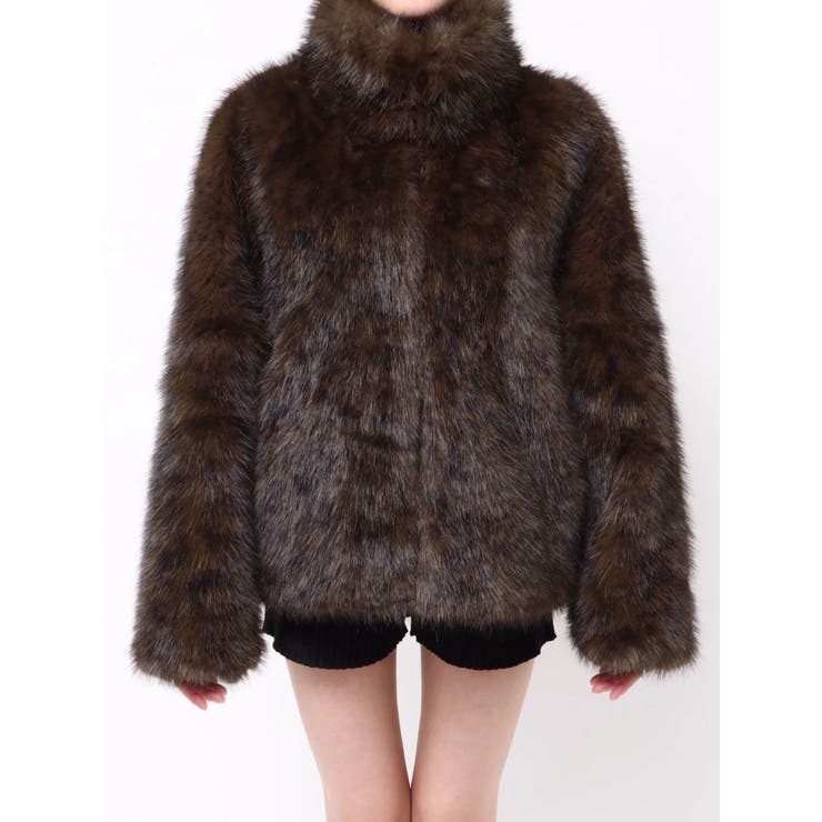 レオパードフェイクファーコート | MURUA | 詳細画像44 