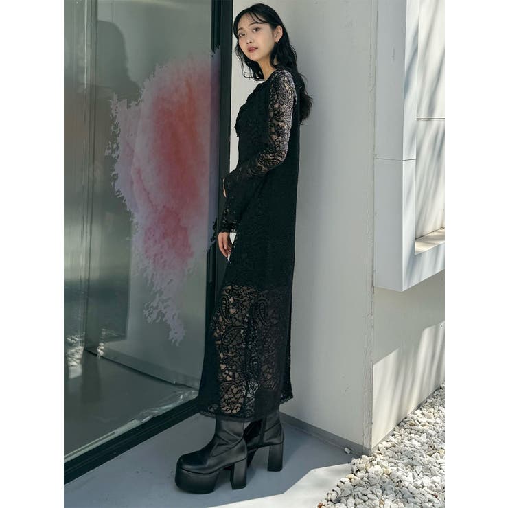 ブラッシュレースワンピース | MURUA | 詳細画像10 