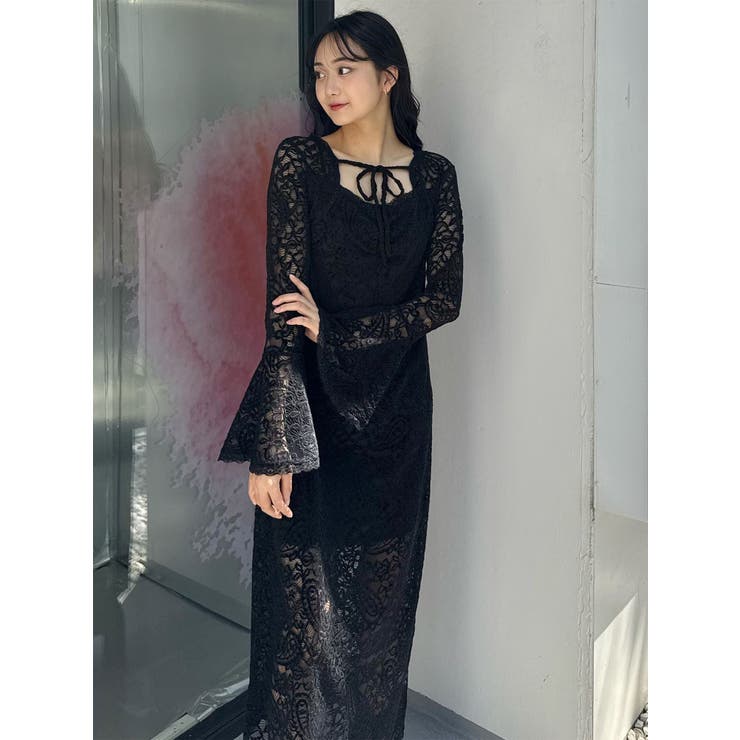 ブラッシュレースワンピース | MURUA | 詳細画像12 