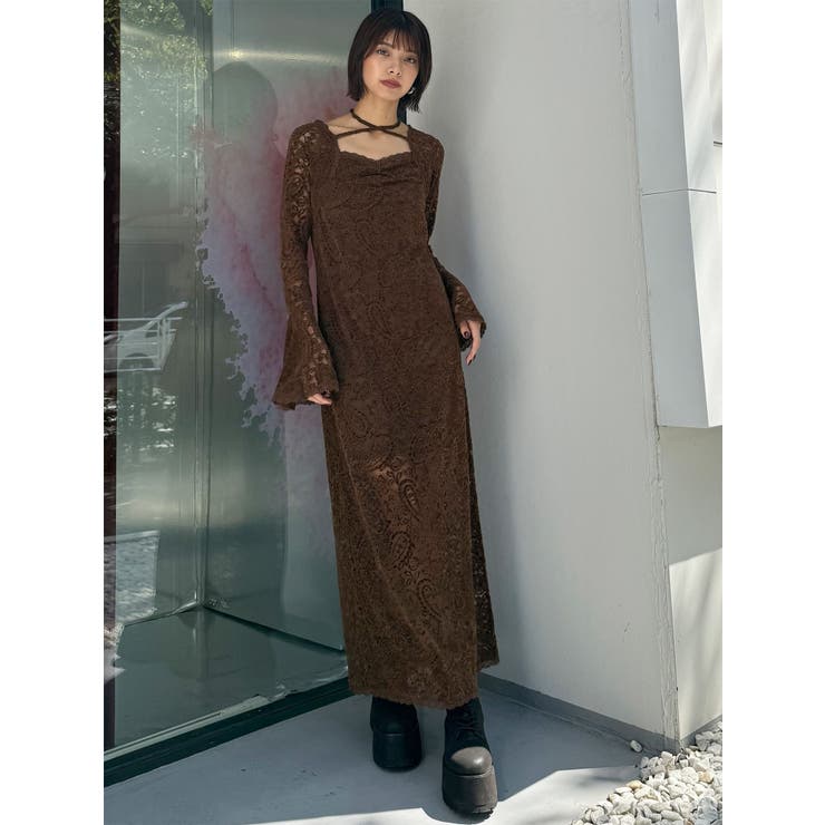 ブラッシュレースワンピース | MURUA | 詳細画像13 