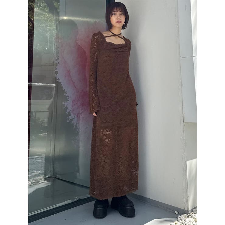 ブラッシュレースワンピース | MURUA | 詳細画像14 