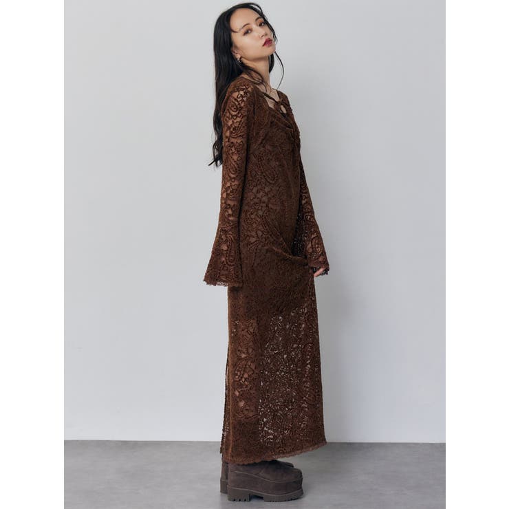 ブラッシュレースワンピース | MURUA | 詳細画像7 