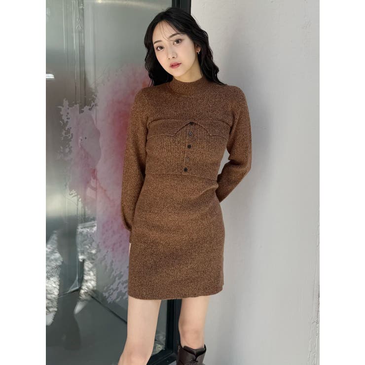 ビスチェドッキングミニワンピース | MURUA | 詳細画像21 