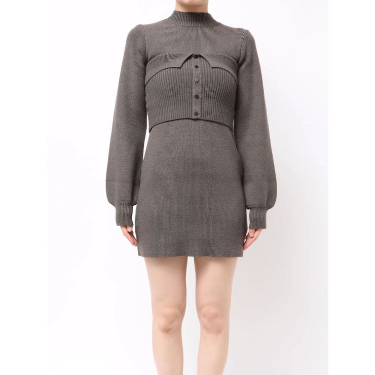 ビスチェドッキングミニワンピース | MURUA | 詳細画像26 