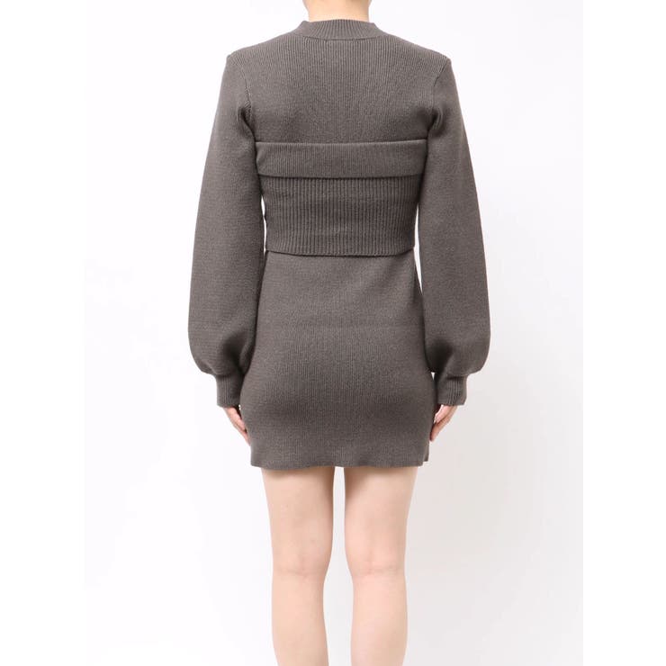 ビスチェドッキングミニワンピース | MURUA | 詳細画像28 