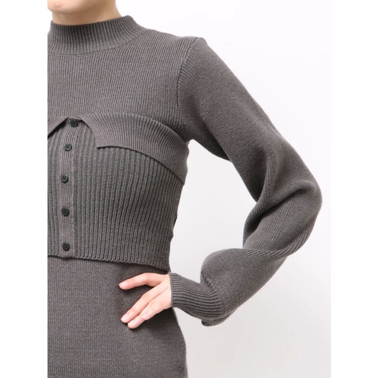 ビスチェドッキングミニワンピース | MURUA | 詳細画像30 