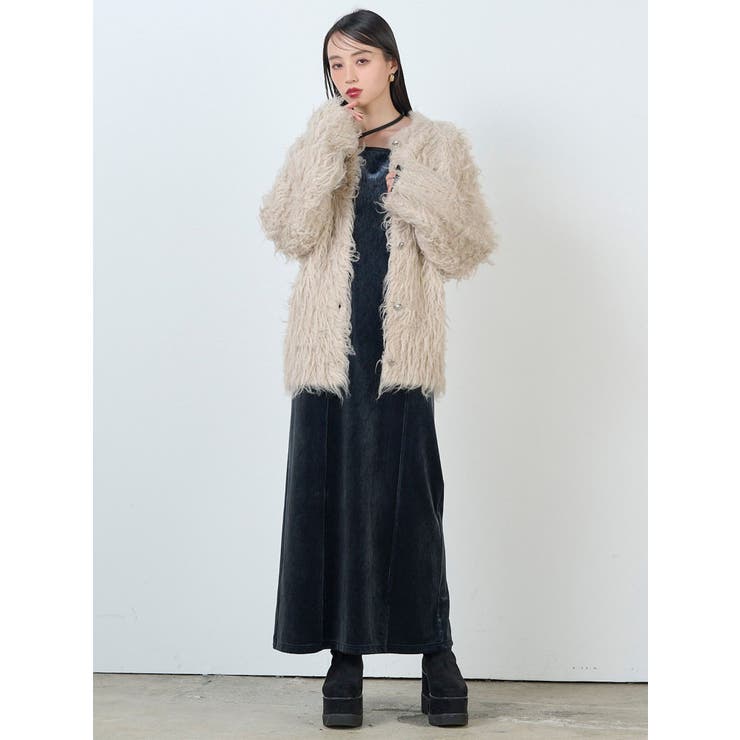 ストリングベロアワンピース | MURUA | 詳細画像19 