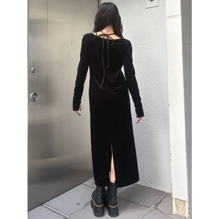 ストリングベロアワンピース | MURUA | 詳細画像23 