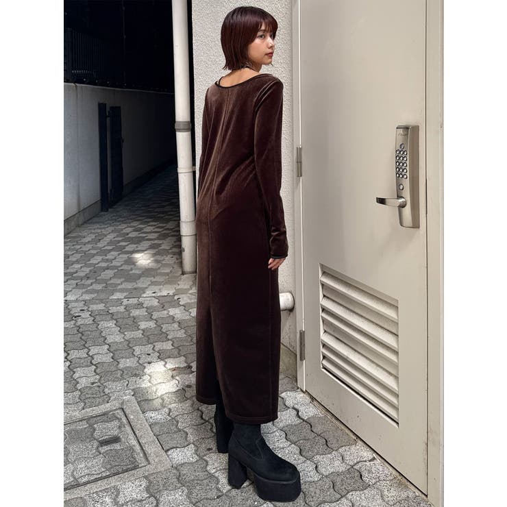 ストリングベロアワンピース | MURUA | 詳細画像28 