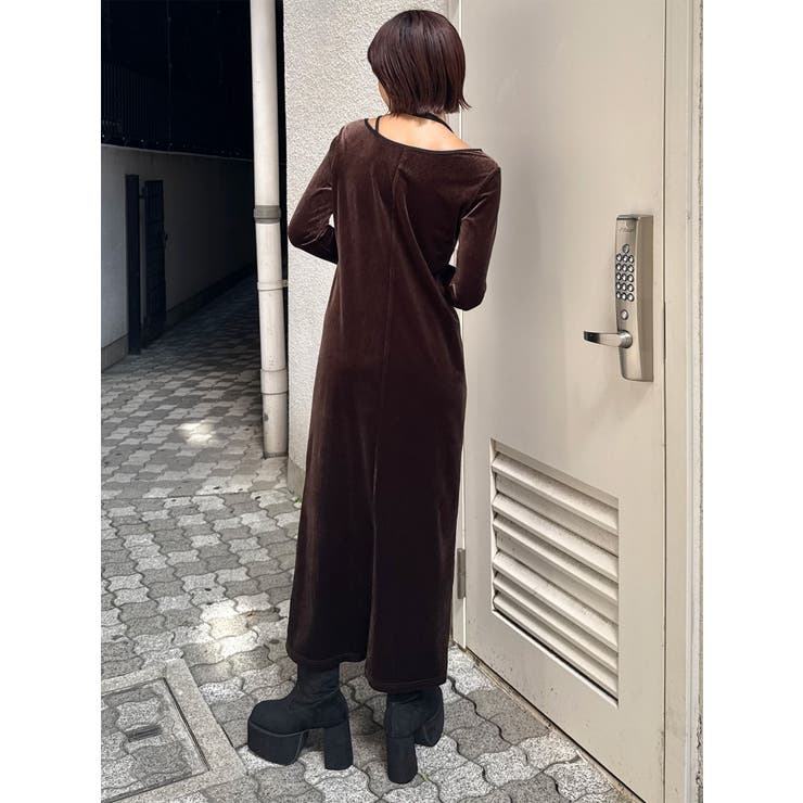 ストリングベロアワンピース | MURUA | 詳細画像29 