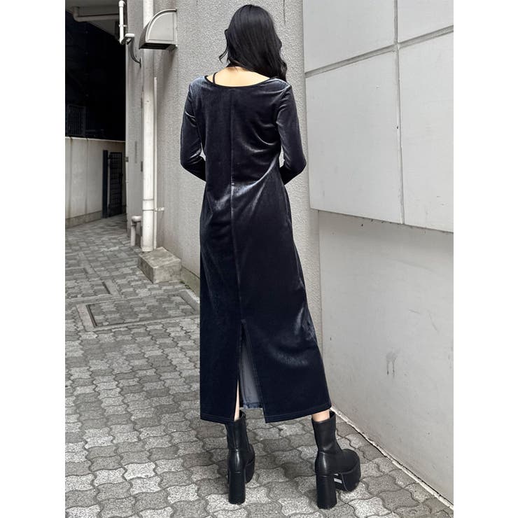 ストリングベロアワンピース | MURUA | 詳細画像32 