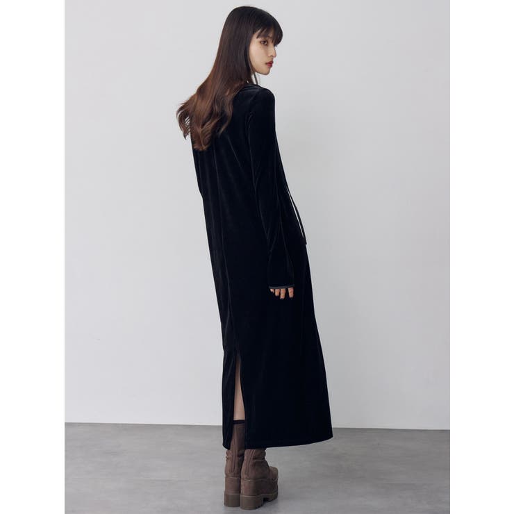 ストリングベロアワンピース | MURUA | 詳細画像6 