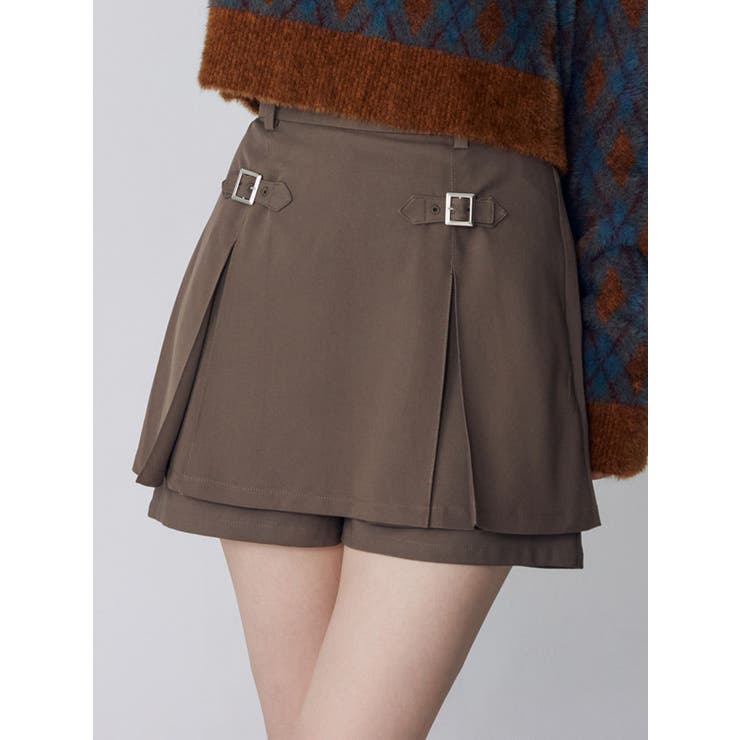 モカ | デザインミニスカショートパンツ | MURUA