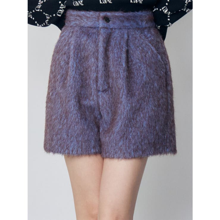 ブルー | シャギーショートパンツ【セット販売対象】 | MURUA