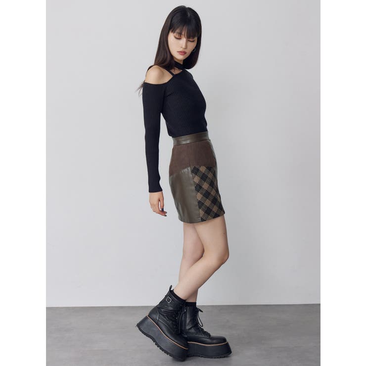 ヴィンテージパッチワークスカート Vintage patchwork skirt / ヴィンテージ パッチワーク スカート