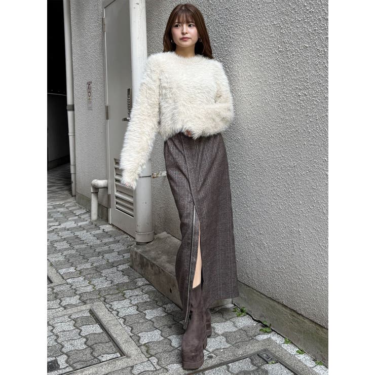 ZIPスリットナロースカート | MURUA | 詳細画像10 