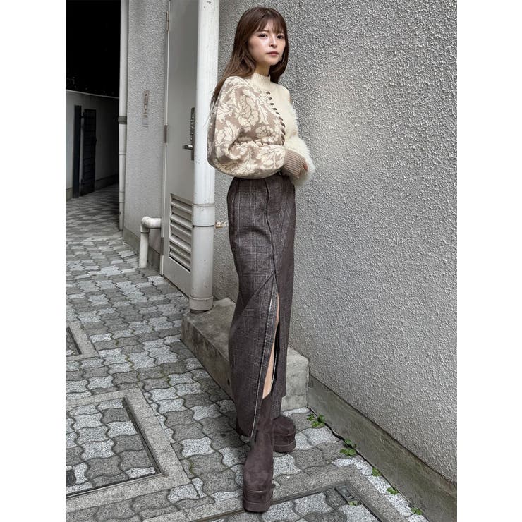 ZIPスリットナロースカート | MURUA | 詳細画像5 