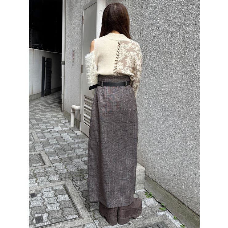 ZIPスリットナロースカート | MURUA | 詳細画像6 