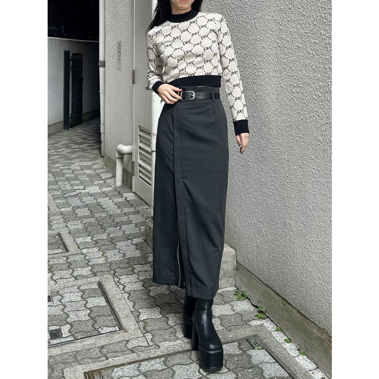 ZIPスリットナロースカート | MURUA | 詳細画像7 