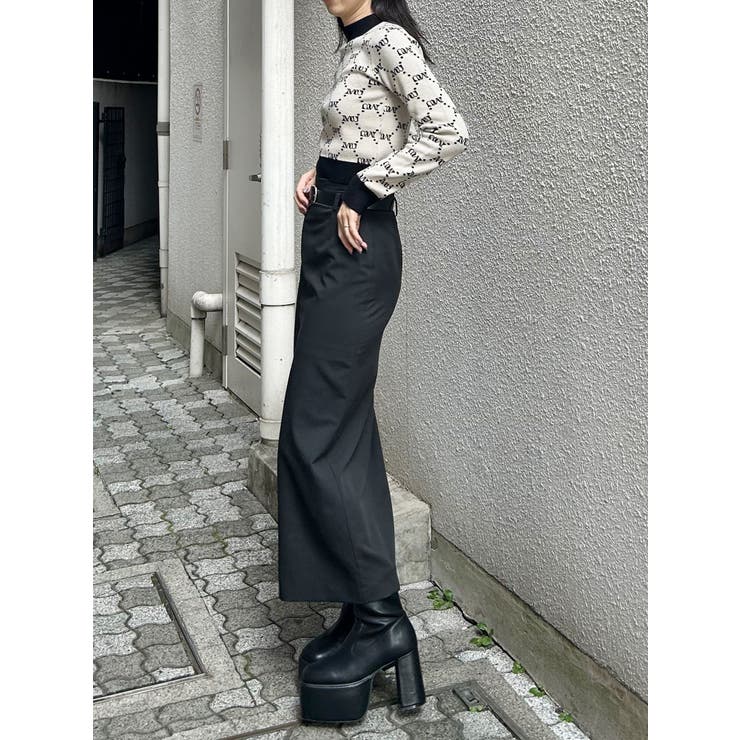 ZIPスリットナロースカート | MURUA | 詳細画像8 