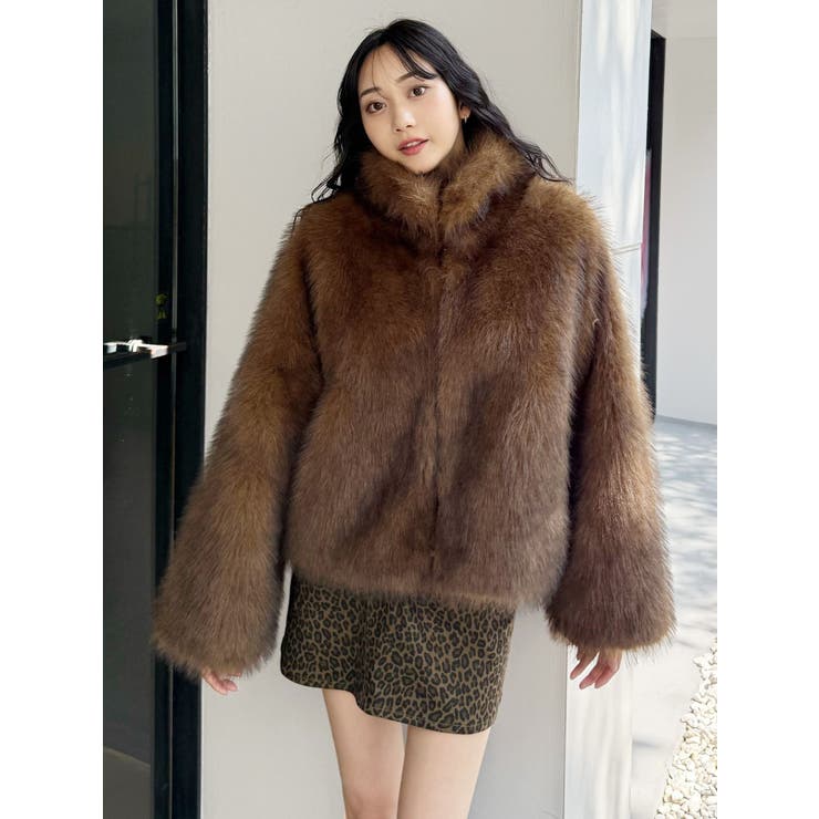 レオパードミニスカート | MURUA | 詳細画像12 