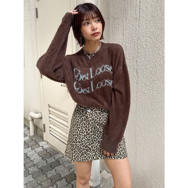 レオパードミニスカート | MURUA | 詳細画像14 