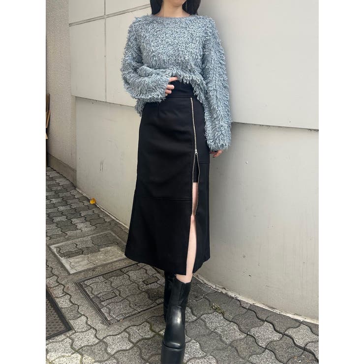 ジップスリットAラインスカート | MURUA | 詳細画像9 